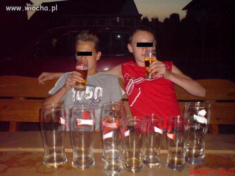 Podstawówka i gruby melanż...