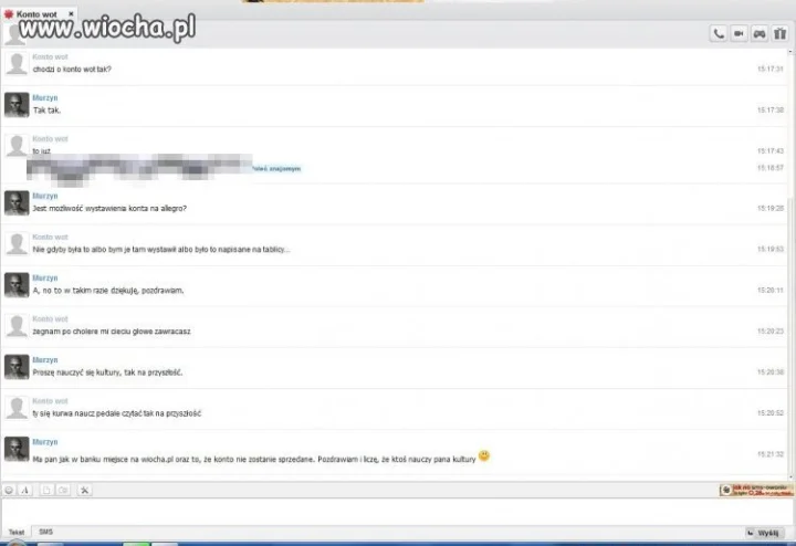 Kontakt ze sprzedającym