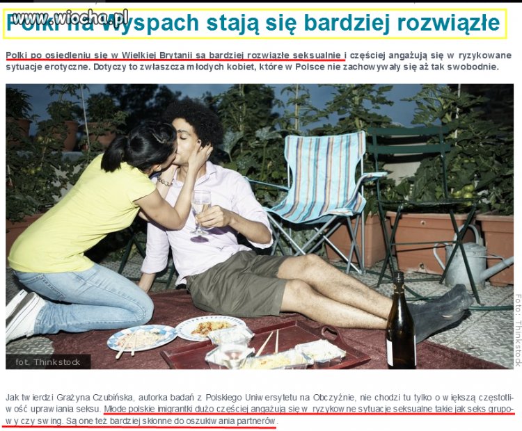 Rozwiązłe polki w Uk
