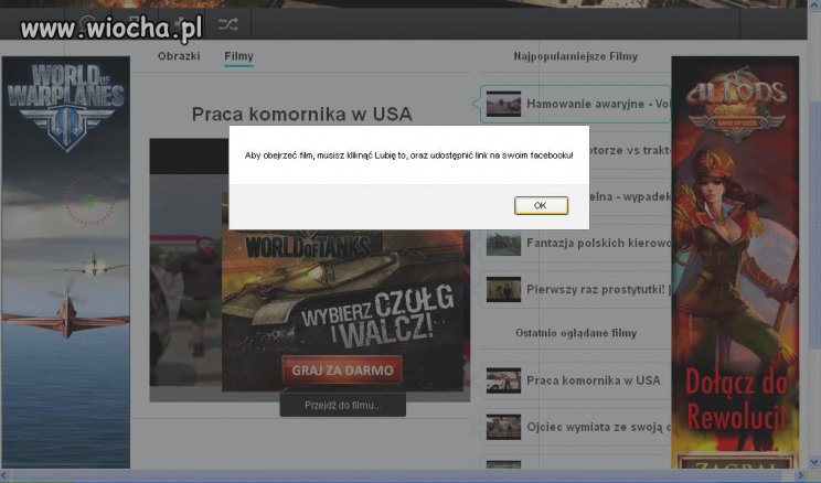 Żeby zobaczyć musisz polubić- trolowanie na fb