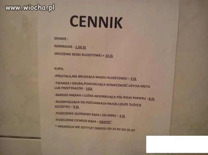 Cennik...