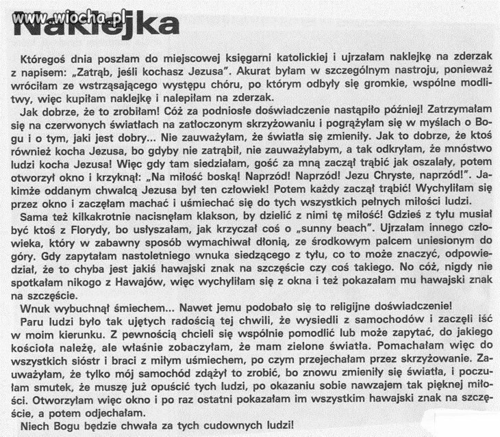 "NAKLEJKA"
