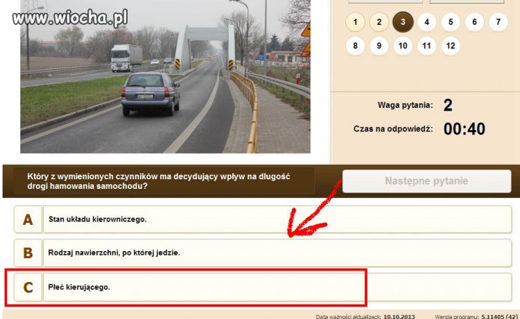 Pytanie egzaminacyjne...