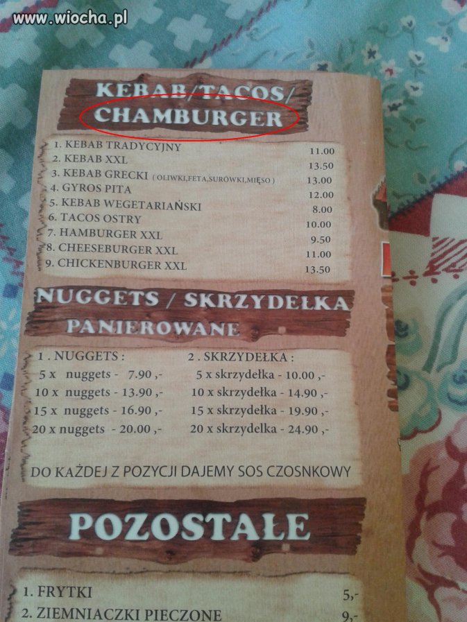 CHAMBURGER