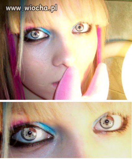 Soczewki z Hello Kitty