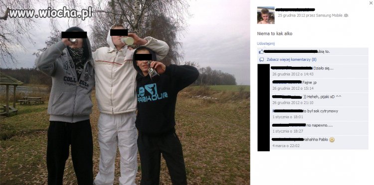 13-latkowie 'Nie ma to jak alko' 
