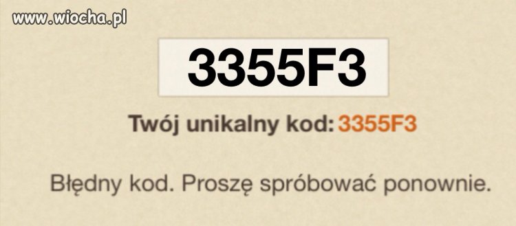 Nie wiem o co chodzi, ale zaraz mnie szlag trafi.