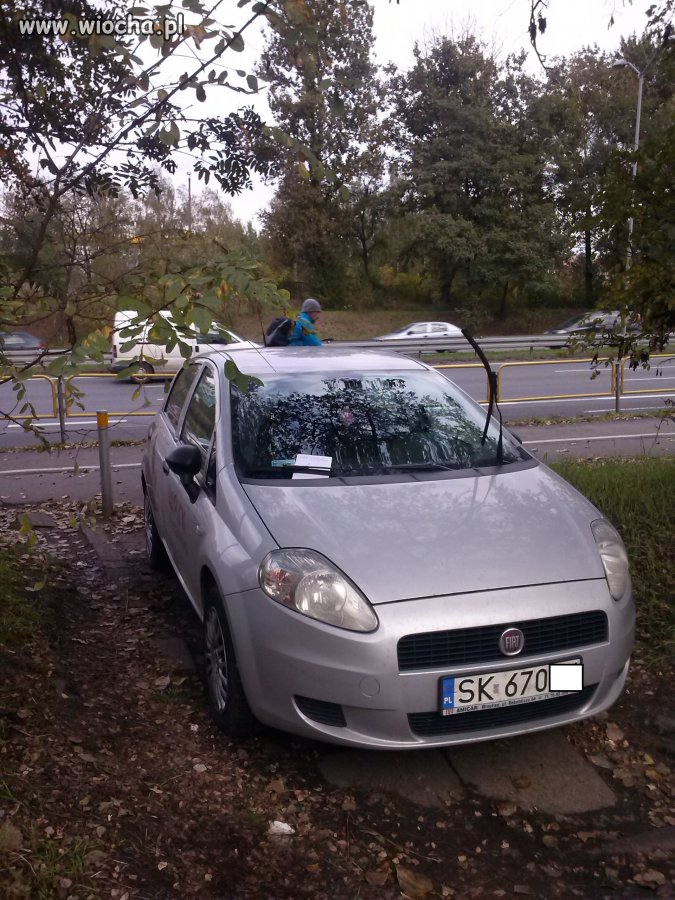 Mam Fiata- więc parkuje gdzie chcę.