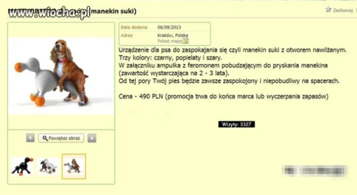 Masturbator dla psów