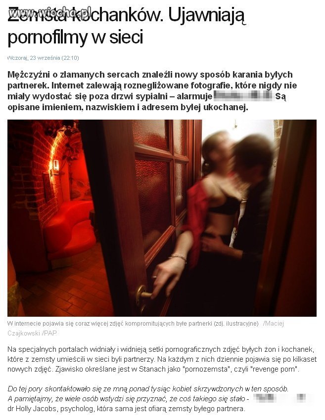 Wiochą jest to, że nie potrafią się rozstać
