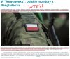 Już nawet mundury dla wojska szyją w Azji!