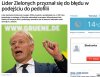 Przyznał się do błędu!