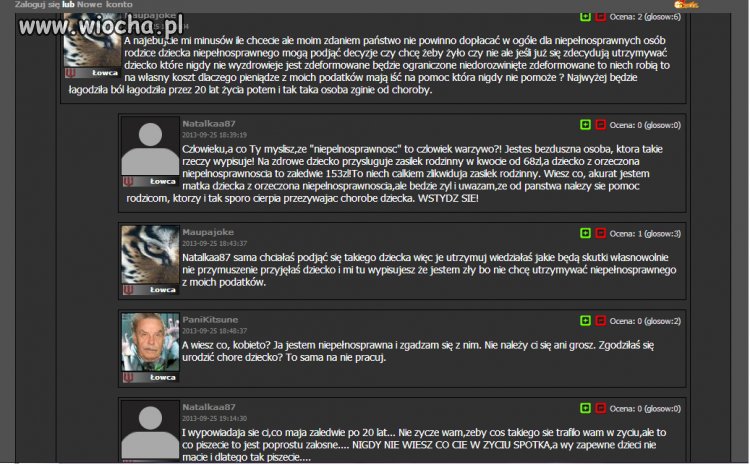Zgodziłaś się urodzić chore? 