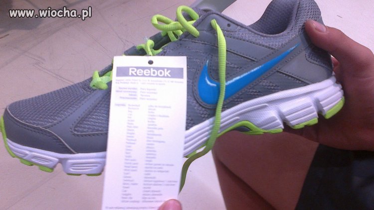 Nike a Reebok