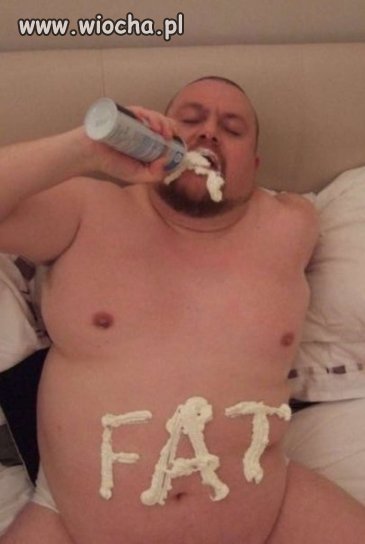 Fat wita was.