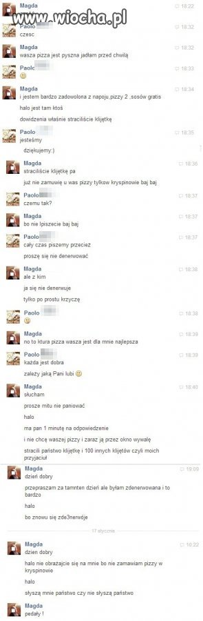 Nerwowa klientka