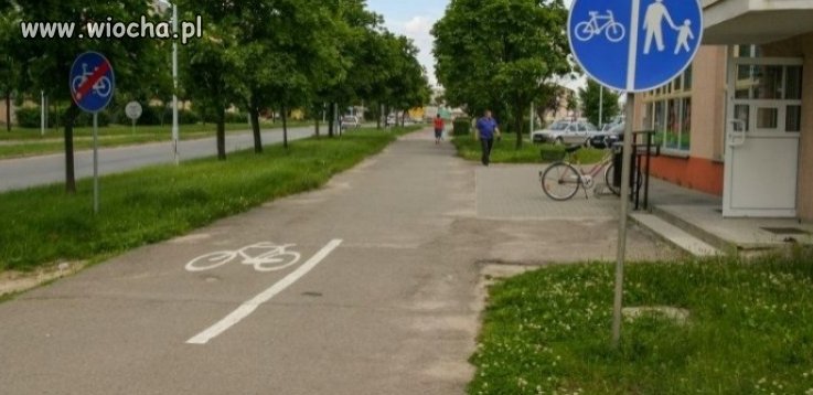 Najkrótsza droga rowerowa w Polsce...