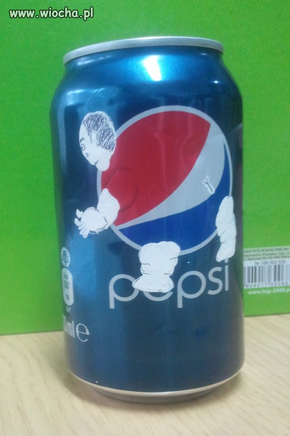 Prawdziwe logo Pepsi.