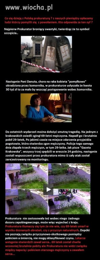 Kilka faktów dotyczących naszej prokuratury