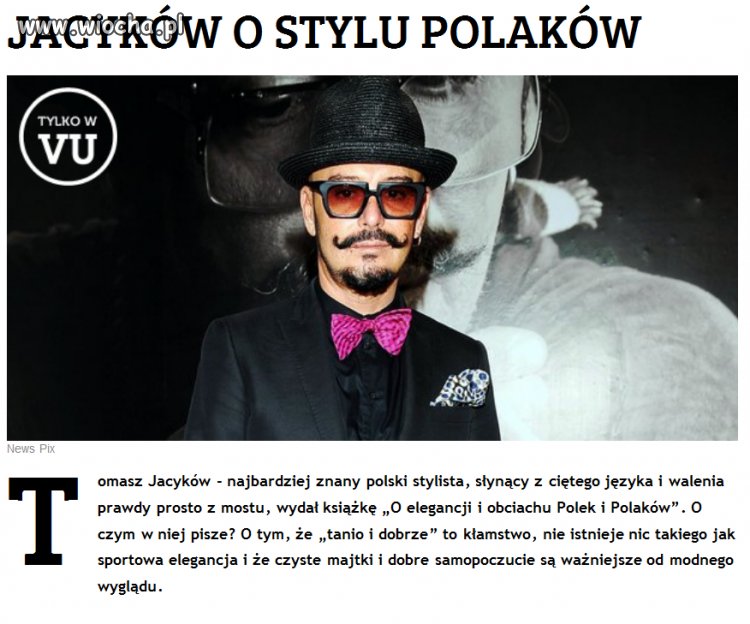 Pajacyków o stylu polaków...