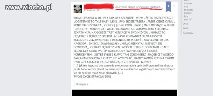 Strach się bać... 