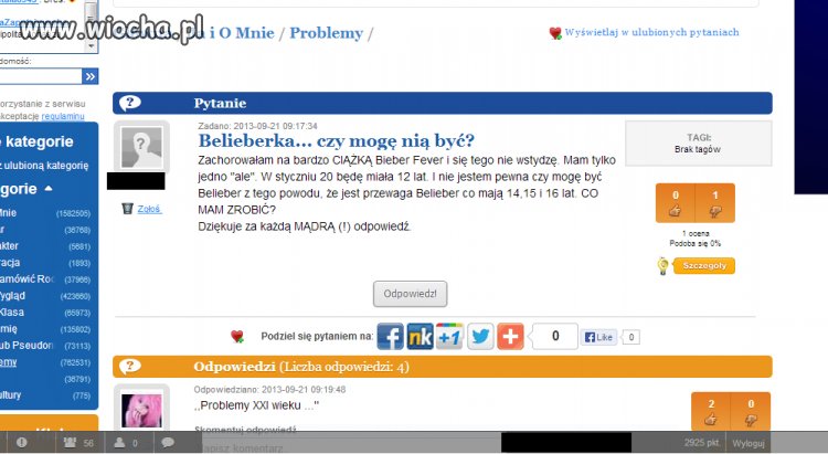 Problemy XXI wieku...