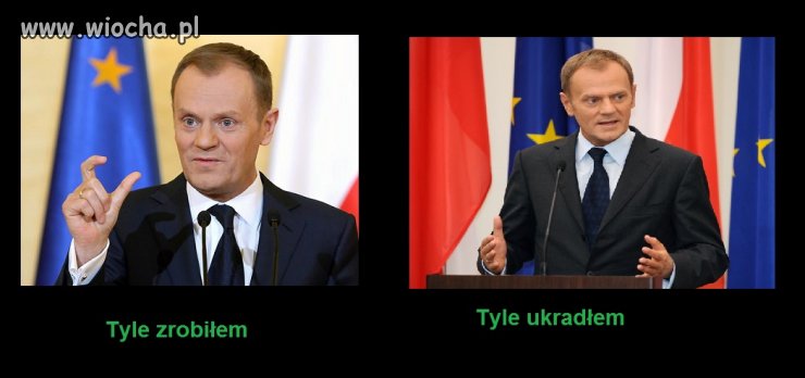 Tyle zrobił ...