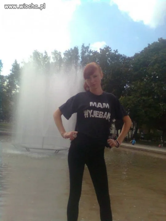 Napis z koszulki