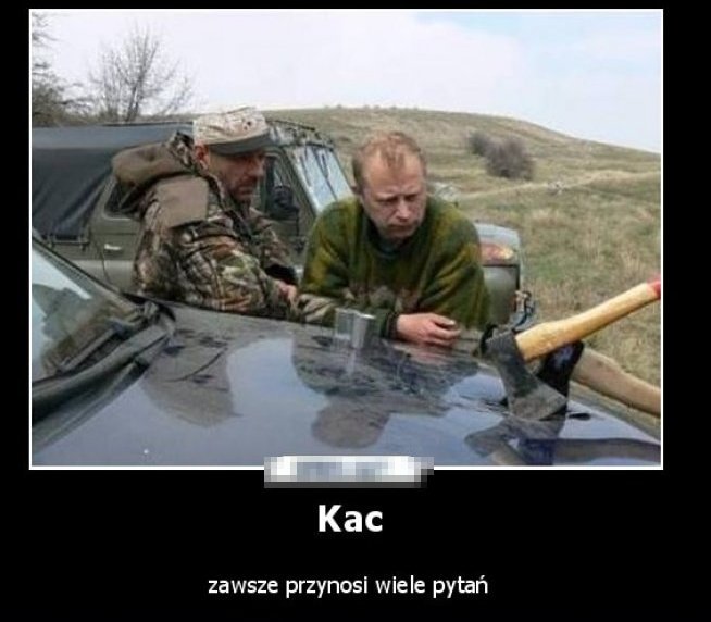 Kto raz dobrze popił to wie