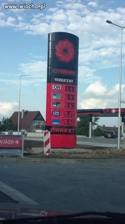 Nowa stacja paliw...