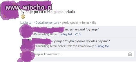 Po co mu szkoła?