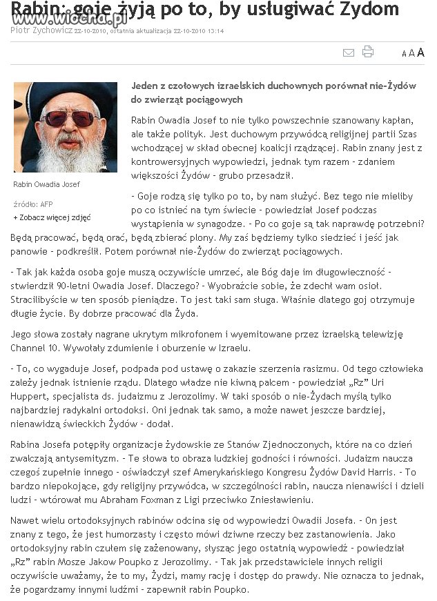  "Wyobraźcie sobie, że zdechł wam osioł.