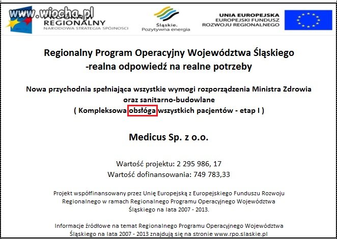 "kompleksowa obsłóga pacjentów" 