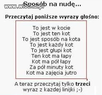 Sposób