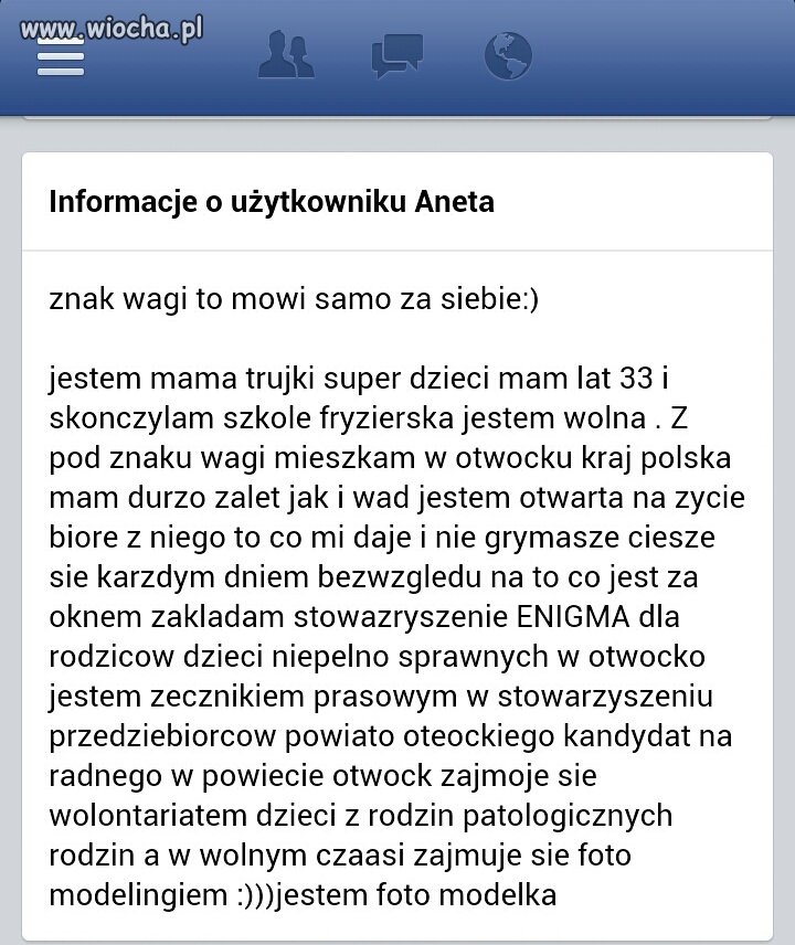 Twoj kandydat na radnego jest fotomodelka
