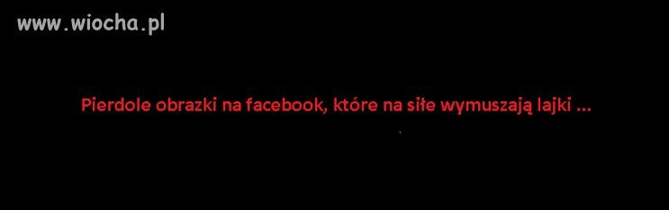 Spam na facebook...
