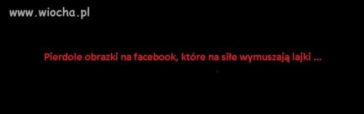 Spam na facebook...