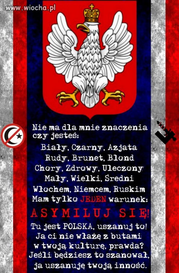 Tu jest Polska, uszanuj to!