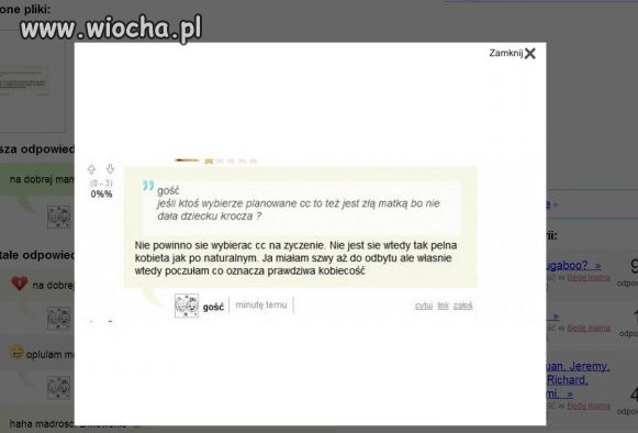 Mądrości pewnego forum dla rodziców 