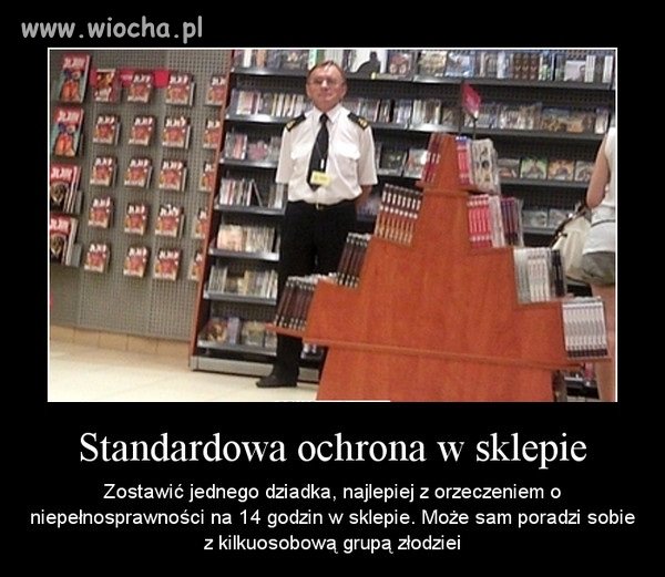 Ochrona w polskich sklepach