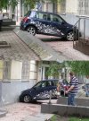 Kolejna mistrzyni parkowania.