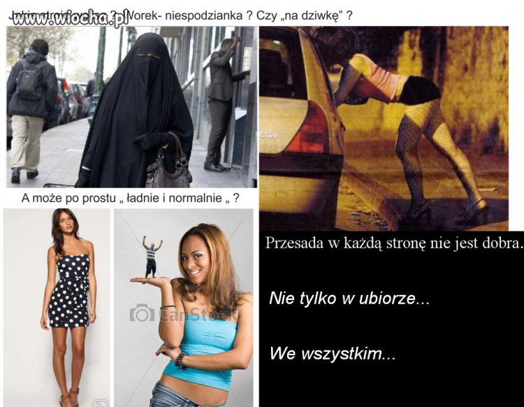 Przesada w każdą stronę nie jest dobra...