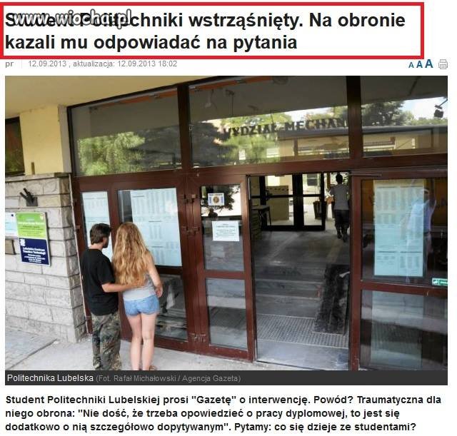 Tragedia w Lublinie