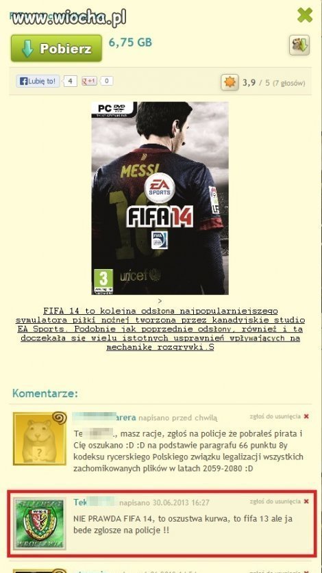 Wielkie rozczarowanie 