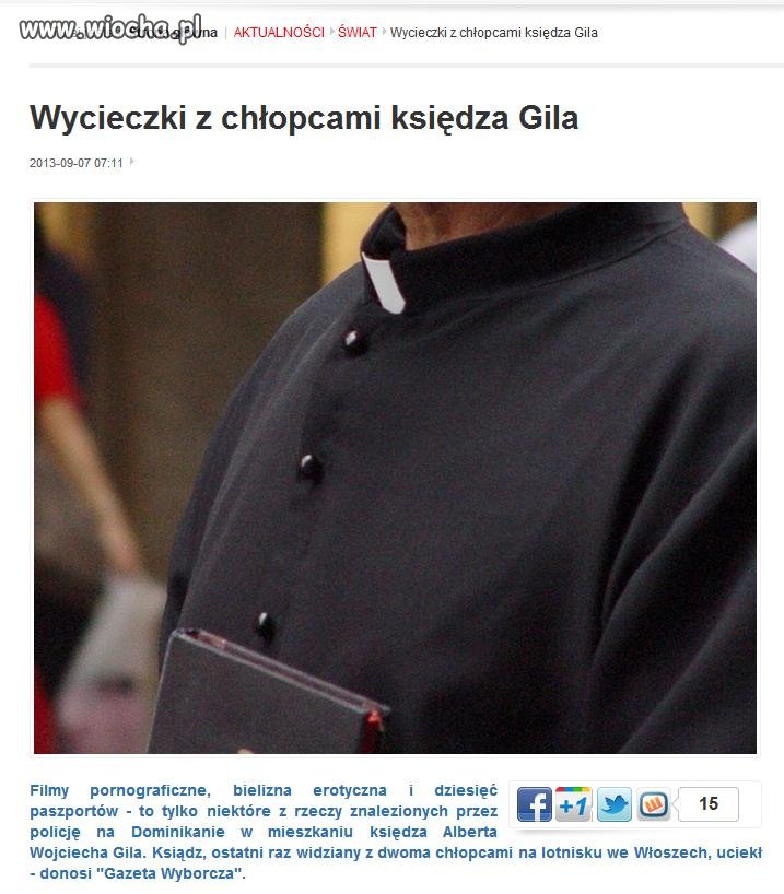 Następny polski pedofil w sutannie ...
