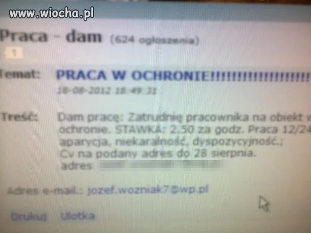 Żadna praca nie hańbi