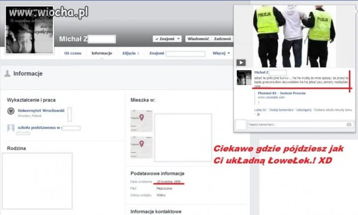 Spisali gangstera...