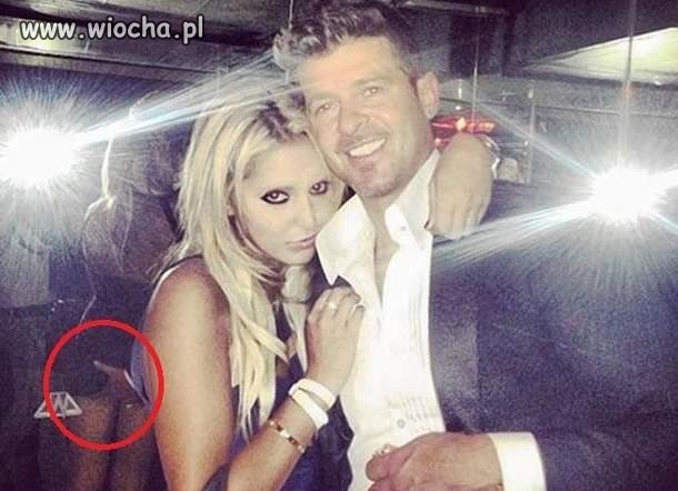 Robin Thicke z fanką