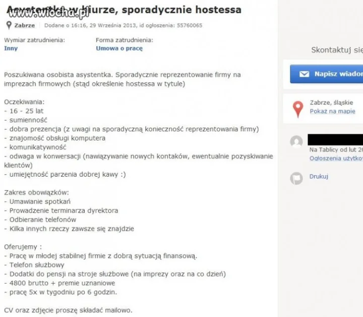 Osobista "asystentka" 