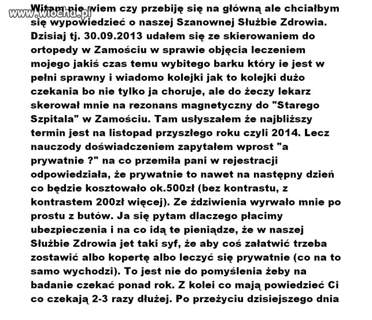Kochana Służba Zdrowia